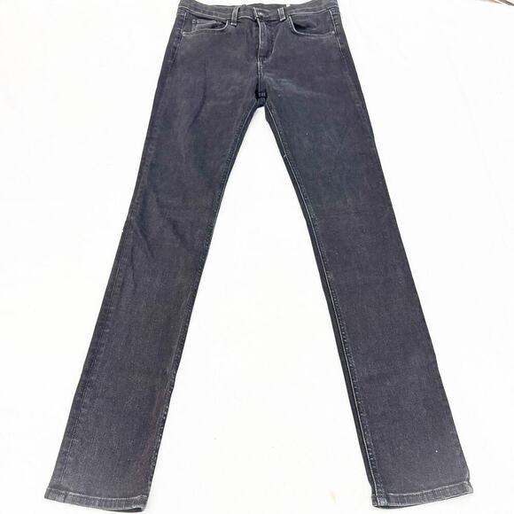 Rag & Bone Skinny Denim Jeans Black Bruin W1532K502BBRO Size 28 - Picture 2 of 9
